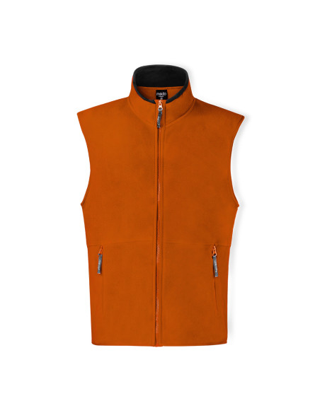 Chaleco personalizado polar fleece, M-XXL.