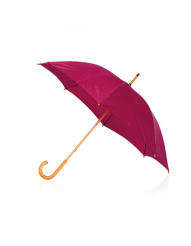 Paraguas publicidad de 105cm y mango de madera.