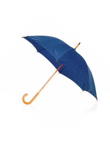 Paraguas publicidad de 105cm y mango de madera.