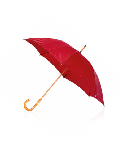 Paraguas publicidad de 105cm y mango de madera.