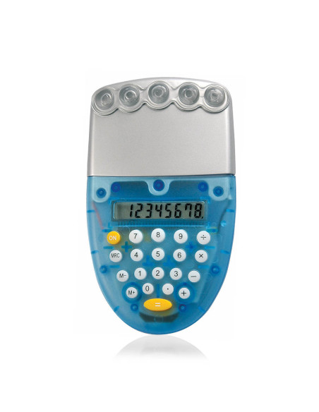 Calculadoras personalizadas ECO con agua.