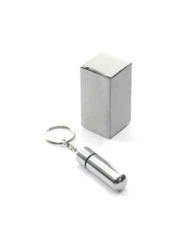 Llavero pastillero personalizado en aluminio...