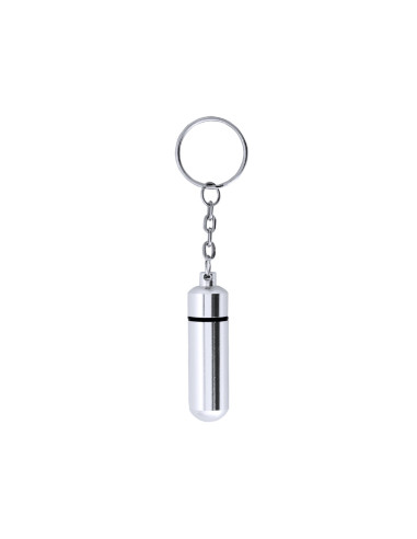 Llavero pastillero personalizado en aluminio...