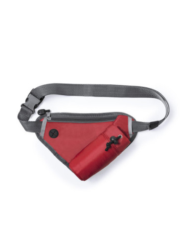 Riñonera personalizable con bolsillo para bidón...