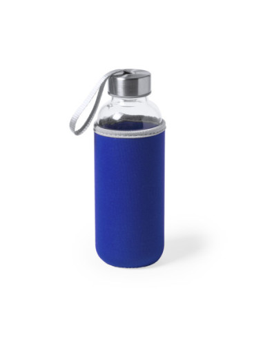 Botella personalizada de cristal de 420ml funda...