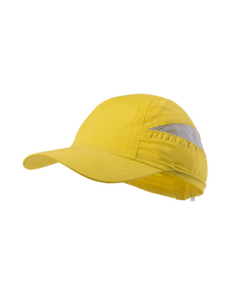 Gorra deportiva Publicitaria, 7 paneles en suave microfibra.
