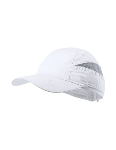 Gorra deportiva Publicitaria, 7 paneles en suave microfibra.