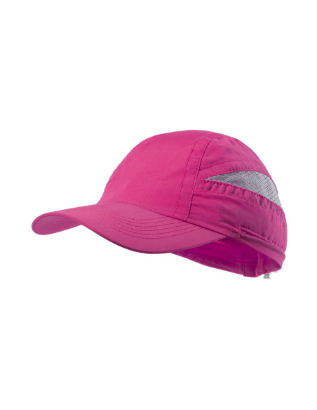 Gorra deportiva Publicitaria, 7 paneles en suave microfibra.