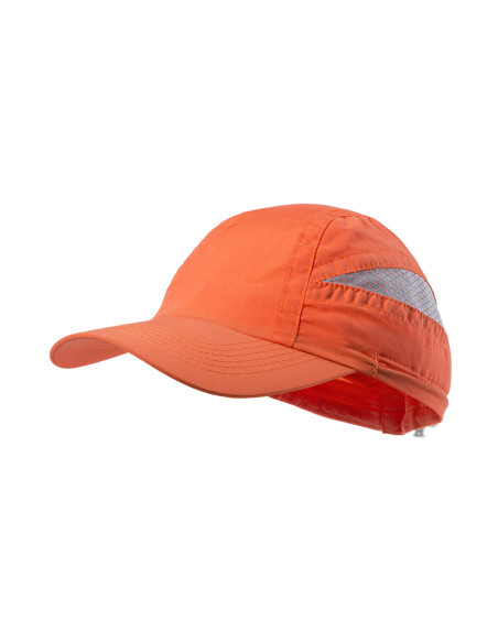 Gorra deportiva Publicitaria, 7 paneles en suave microfibra.