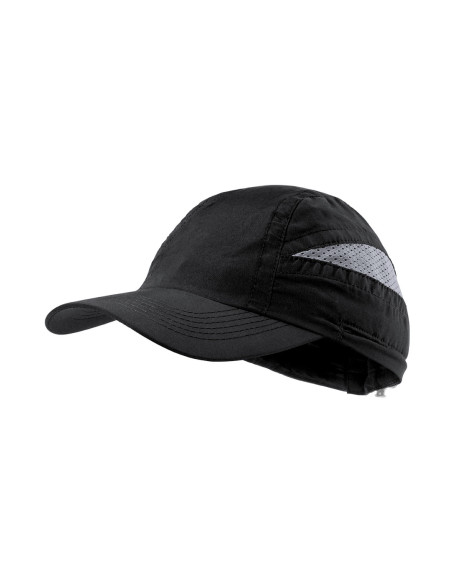 Gorra deportiva Publicitaria, 7 paneles en suave microfibra.