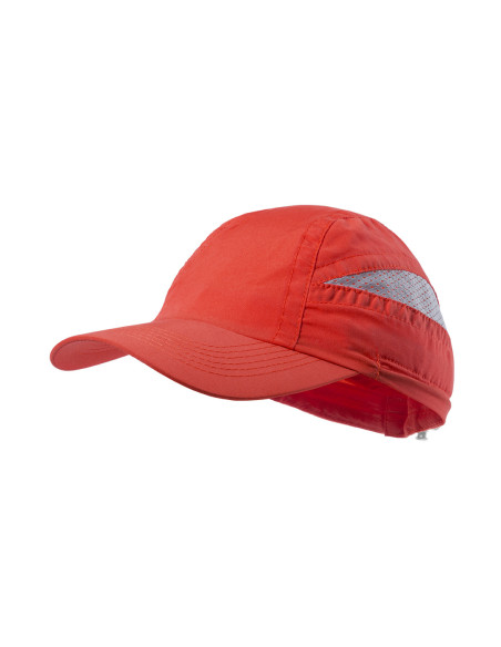 Gorra deportiva Publicitaria, 7 paneles en suave microfibra.