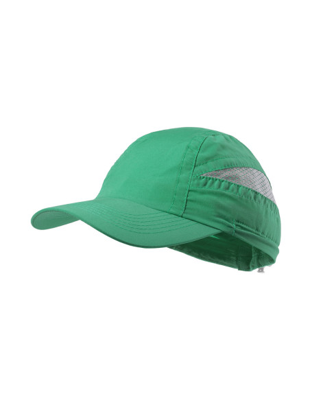 Gorra deportiva Publicitaria, 7 paneles en suave microfibra.