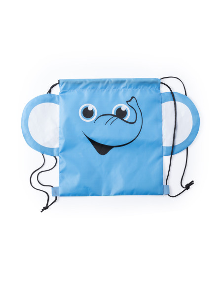 Mochila para Publicidad de Cuerdas plegable Niño, Poliéster 210T