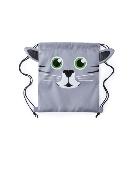 Mochila para Publicidad de Cuerdas plegable Niño, Poliéster 210T