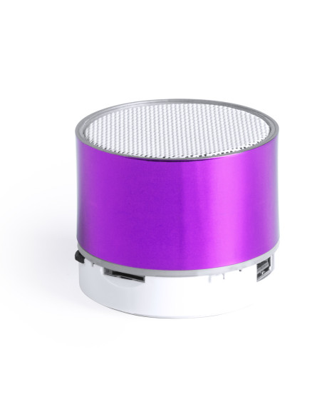 Altavoz iluminado personalizado Bluetooth®, 3W, radio FM.