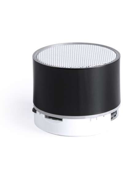 Altavoz iluminado personalizado Bluetooth®, 3W, radio FM.
