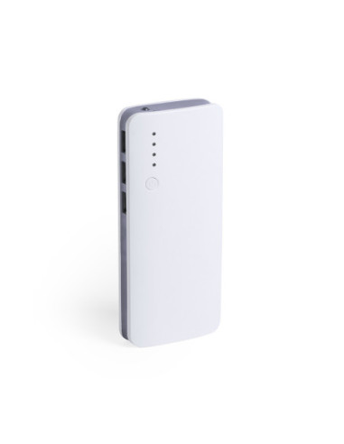 Power bank personalizada 10,000 mAh, triple USB.