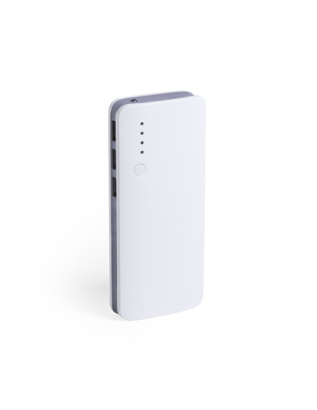 Power bank personalizada 10,000 mAh, triple USB.