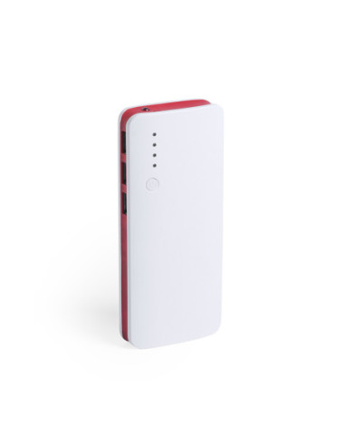 Power bank personalizada 10,000 mAh, triple USB.