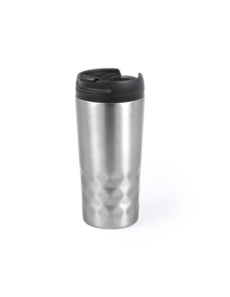 Vaso térmico personalizable 310ml, Acero Inox, tapa de seguridad