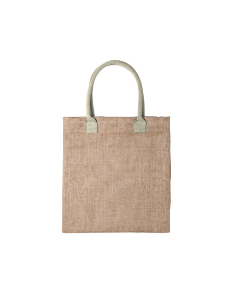 Bolsa Personalizada de Yute con Asas Algodón, Resistente hasta 9kg