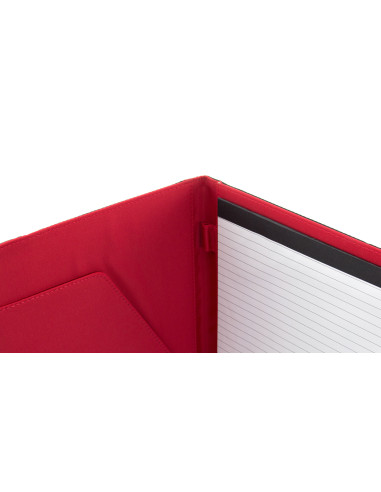Carpeta personalizada bicolor con bloc y cierre...