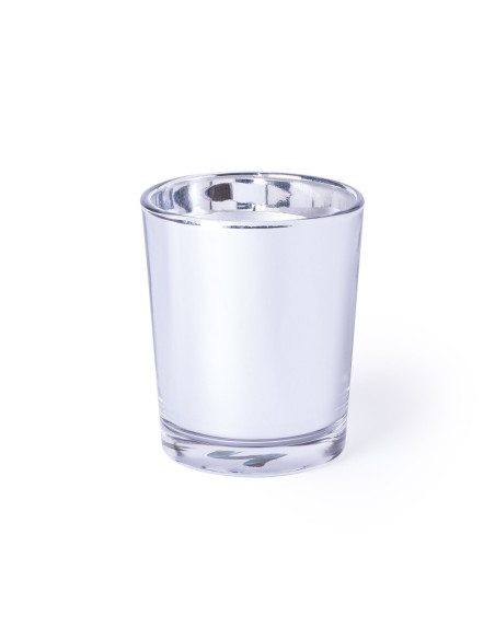 Vela aromática personalizada en cristal