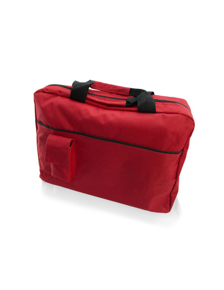 Maletín en poliéster personalizado 600D con bolsillo frontal.