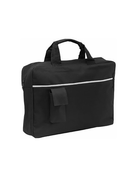 Maletín en poliéster personalizado 600D con bolsillo frontal.