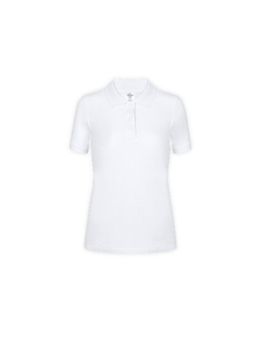 Polo Personalizado Mujer, Keya WPS180, blanco, S-XXL.