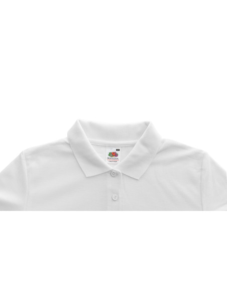 Polo Mujer Personalizado, Algodón y Poliéster XS-L.
