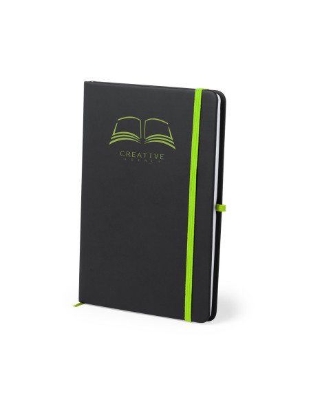 Bloc de Notas Personalizado en Polipiel, Soporte bolígrafo