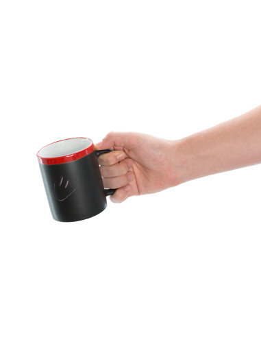 Taza de Cerámica Personalizable con Pizarra 350ml