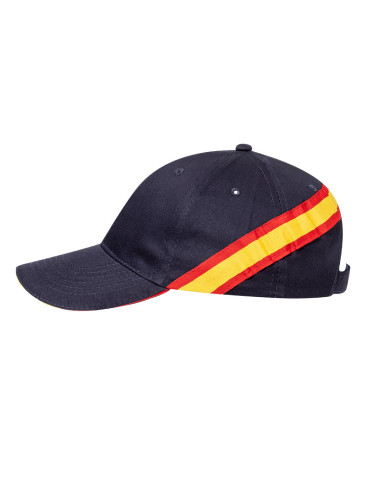 Gorra personalizada bandera España, 100%...