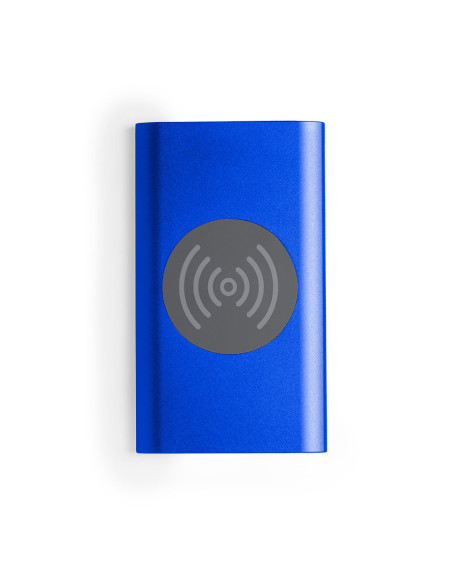 Power bank personalizado en Aluminio 4000 mAh, Inalámbrico.