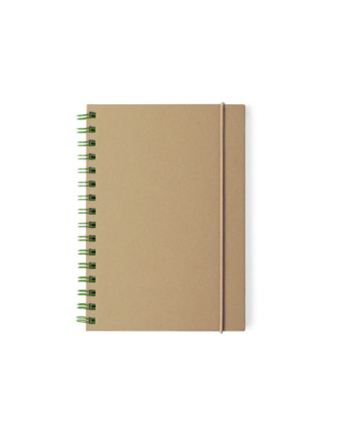 Libreta personalizada ecológica de anillas....