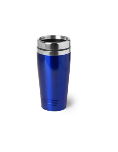 Vaso Termo Acero Inox personalizable, 450ml, doble cobertura.