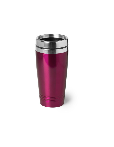 Vaso Termo Acero Inox personalizable, 450ml, doble cobertura.