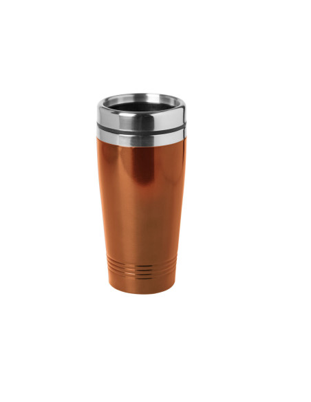 Vaso Termo Acero Inox personalizable, 450ml, doble cobertura.