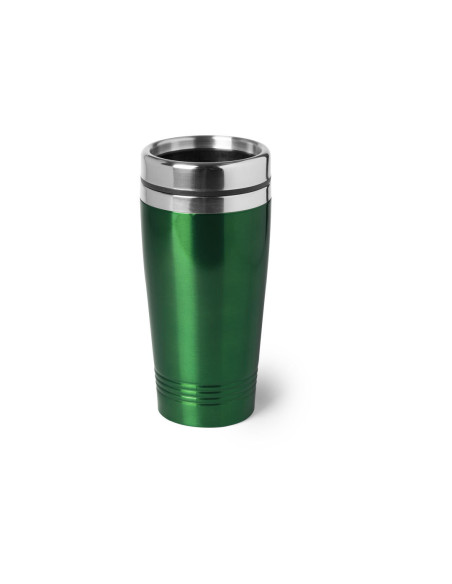 Vaso Termo Acero Inox personalizable, 450ml, doble cobertura.