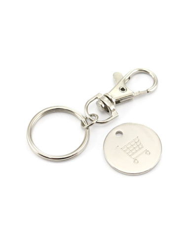 Llaveros personalizados baratos con moneda...