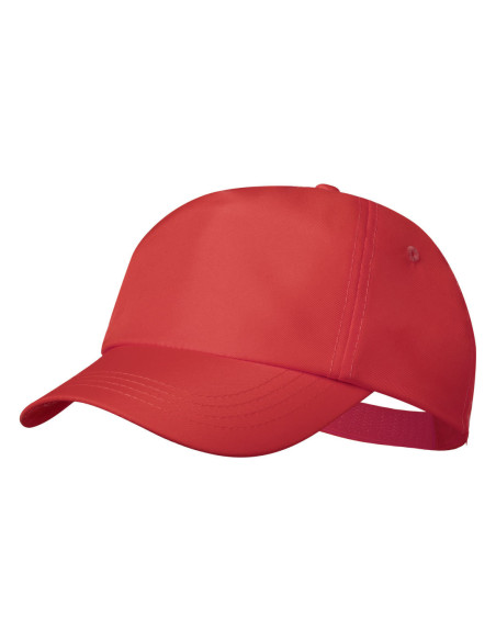 Gorra Publicitaria ECO en RPET reciclado, 5 paneles, cierre de velcro
