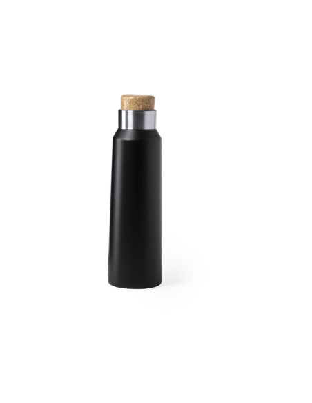 Bidón Personalizado ECO 770ml Acero Inox, Tapón Corcho.