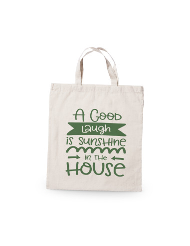Bolsa Personalizable Algodón 100% , Asas cortas...