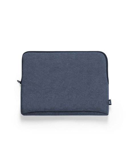 Funda portátil personalizada en RPET sostenible y acolchada.