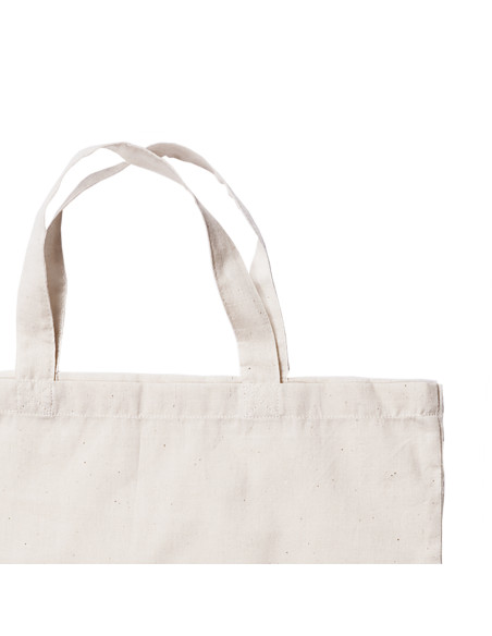 Bolsa Personalizable Algodón 100% , Asas cortas de 35cm