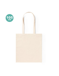 Bolsa Personalizable 100% Algodón, Asas largas de 70cm 2