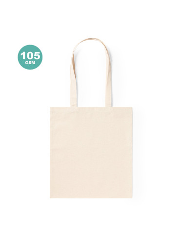 Bolsa Personalizable 100% Algodón, Asas largas...