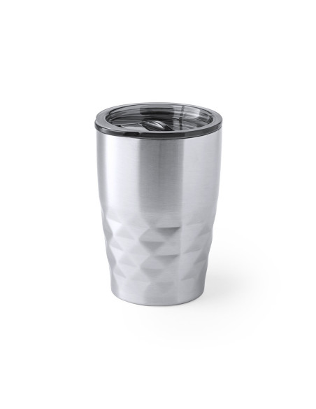 Vaso térmico Acero Inox personalizado de 350ml con doble capa.