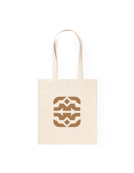 Bolsa Personalizable 100% Algodón, Asas largas de 70cm